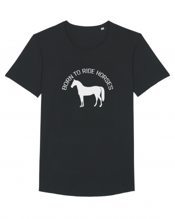 Born to Ride Grey Design Black