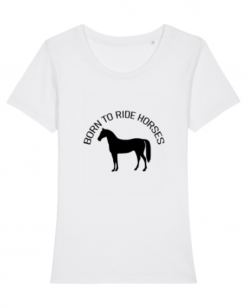 Born to Ride Design White