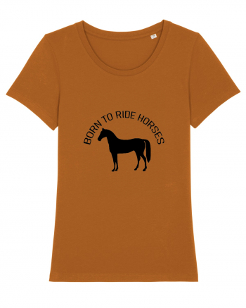 Born to Ride Design Roasted Orange