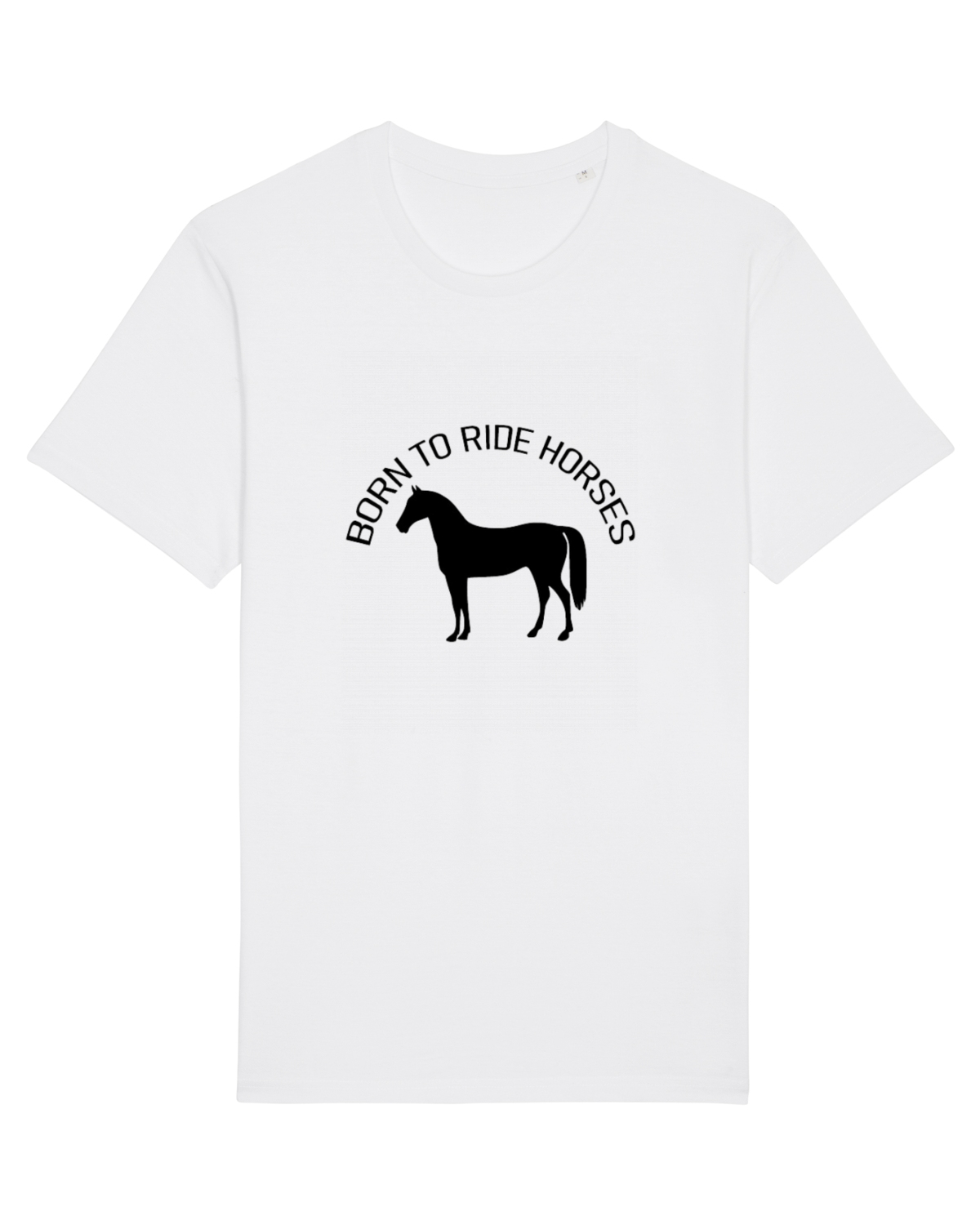 Tricou mânecă scurtă Unisex Rocker White