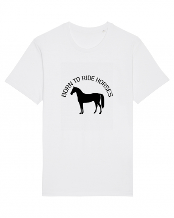 Born to Ride Design White