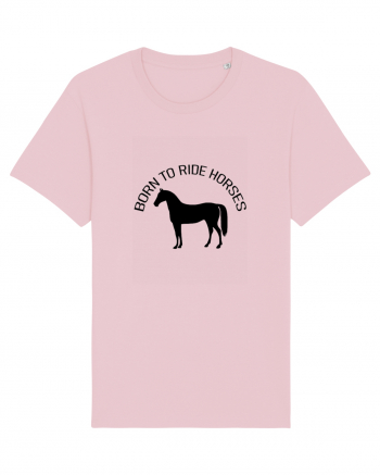 Born to Ride Design Cotton Pink