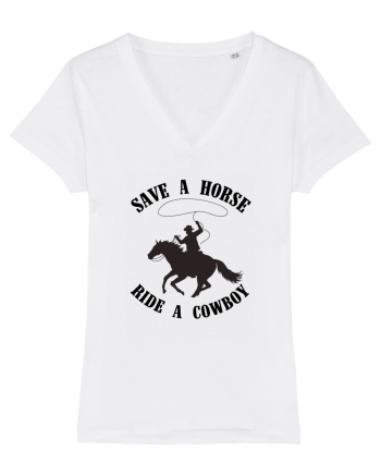 Save a horse Design White