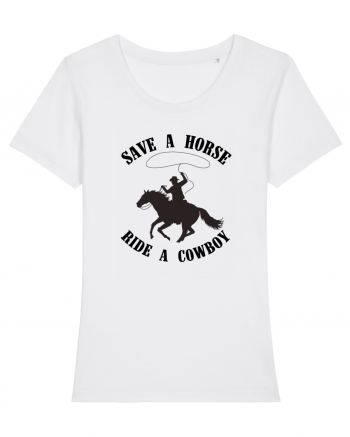 Save a horse Design White