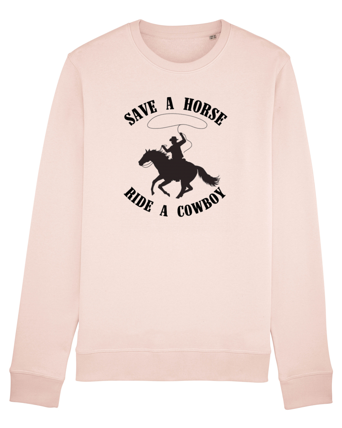 Bluză mânecă lungă Unisex Rise Candy Pink