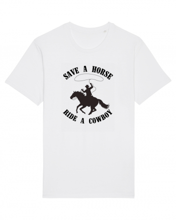 Save a horse Design White