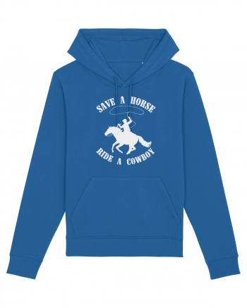 Save a horse Grey Design Royal Blue