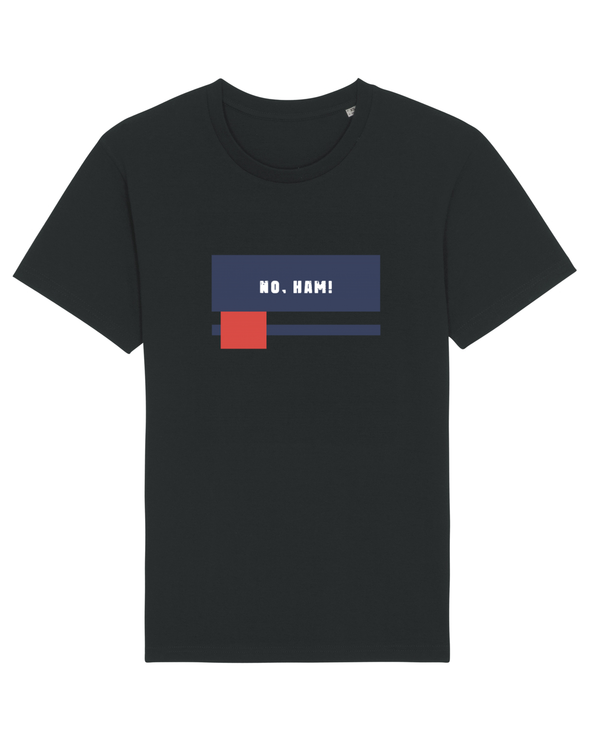 Tricou mânecă scurtă Unisex Rocker Black