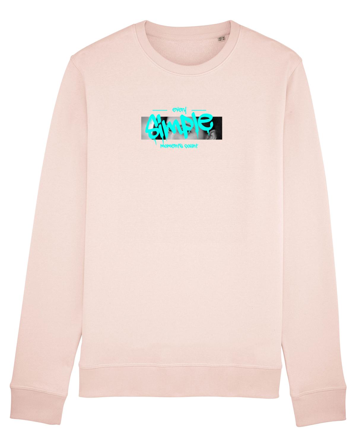 Bluză mânecă lungă Unisex Rise Candy Pink