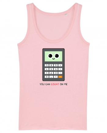 You can COUNT on me Cotton Pink