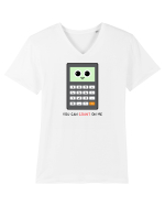 You can COUNT on me Tricou mânecă scurtă guler V Bărbat Presenter