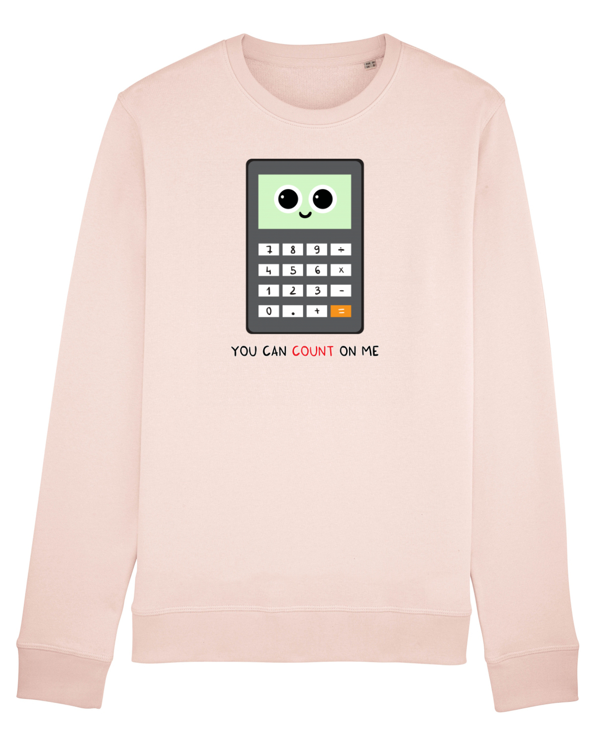 Bluză mânecă lungă Unisex Rise Candy Pink