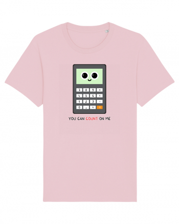 You can COUNT on me Cotton Pink