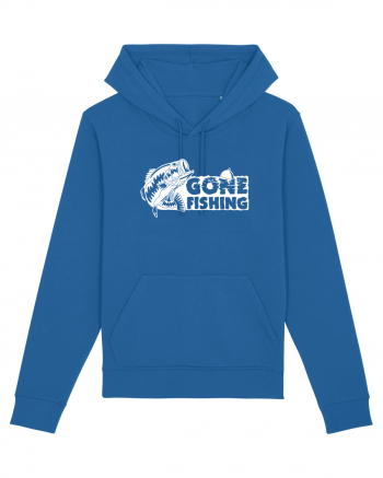 Gone Fishing Royal Blue
