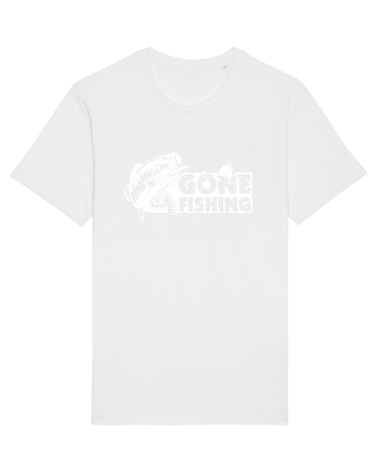Tricou mânecă scurtă Unisex Rocker White