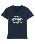 VEGAN Tricou mânecă scurtă guler V Bărbat Presenter