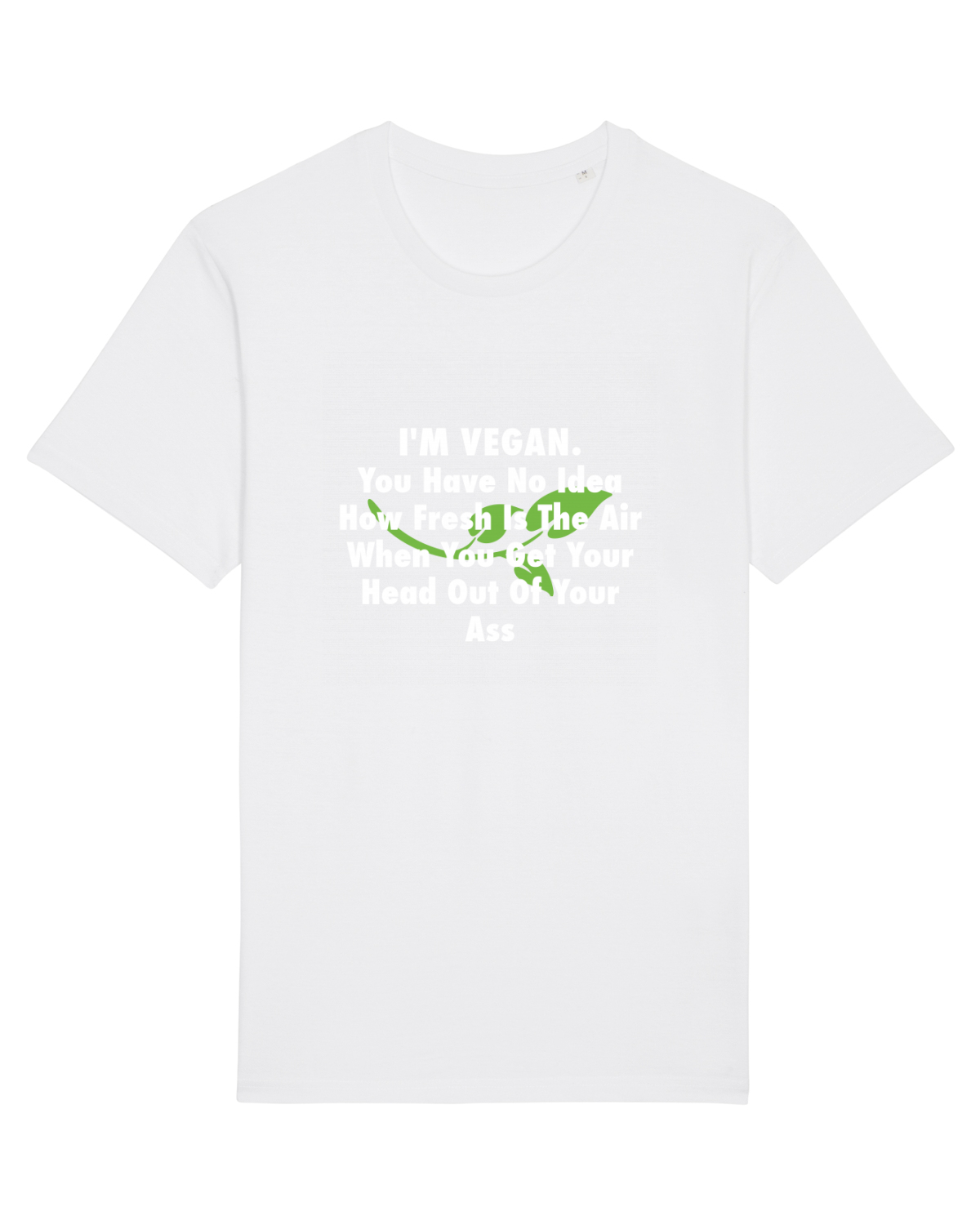 Tricou mânecă scurtă Unisex Rocker White