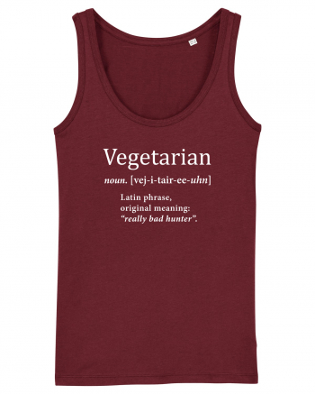 Bad Hunter vegetarian Burgundy