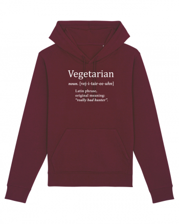 Bad Hunter vegetarian Burgundy