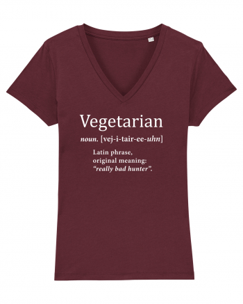 Bad Hunter vegetarian Burgundy