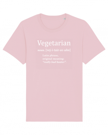 Bad Hunter vegetarian Cotton Pink