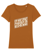 Eu nu sunt părerea ta despre mine Tricou mânecă scurtă guler larg fitted Damă Expresser