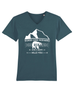 Go Hiking Tricou mânecă scurtă guler V Bărbat Presenter