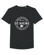 Go Hiking Tricou mânecă scurtă guler larg Bărbat Skater