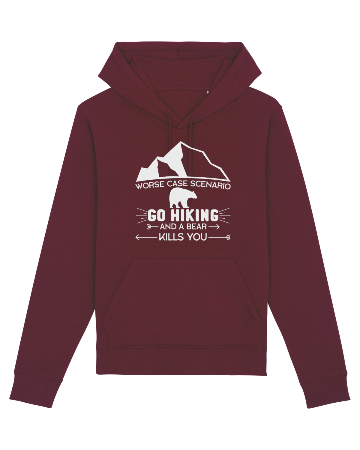 Hanorac Unisex Drummer Burgundy
