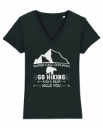 Go Hiking Tricou mânecă scurtă guler V Damă Evoker