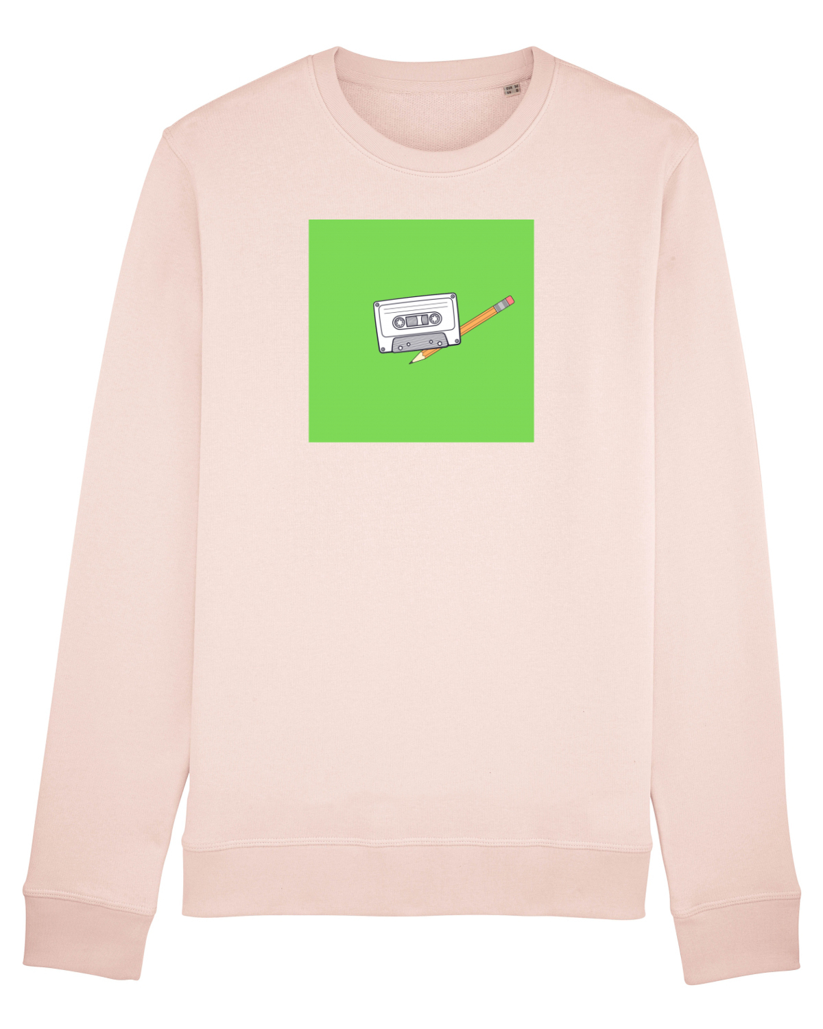 Bluză mânecă lungă Unisex Rise Candy Pink