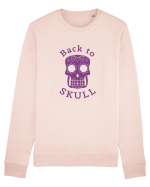 Back to Skull Bluză mânecă lungă Unisex Rise