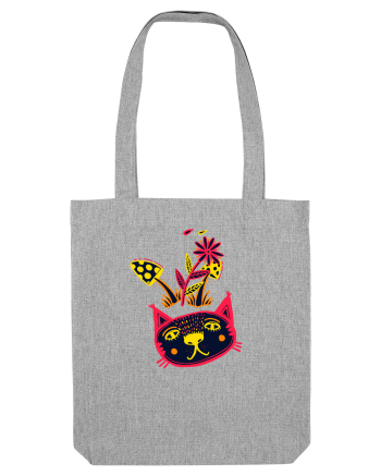 Pisica colorata cu ciuperci :) Heather Grey