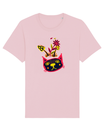 Pisica colorata cu ciuperci :) Cotton Pink