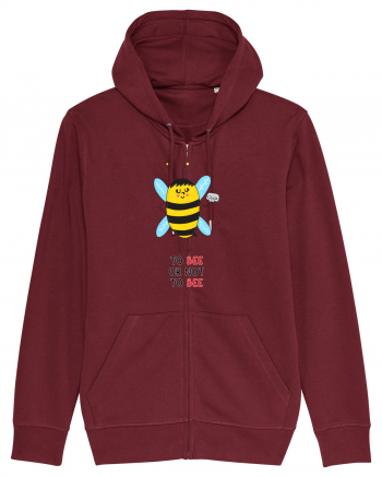 To Bee or Not To Bee Burgundy