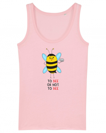 To Bee or Not To Bee Cotton Pink