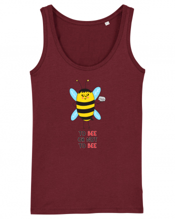 To Bee or Not To Bee Burgundy