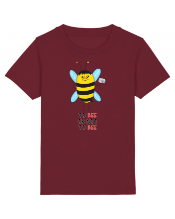 To Bee or Not To Bee Burgundy