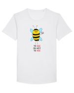 To Bee or Not To Bee Tricou mânecă scurtă guler larg Bărbat Skater