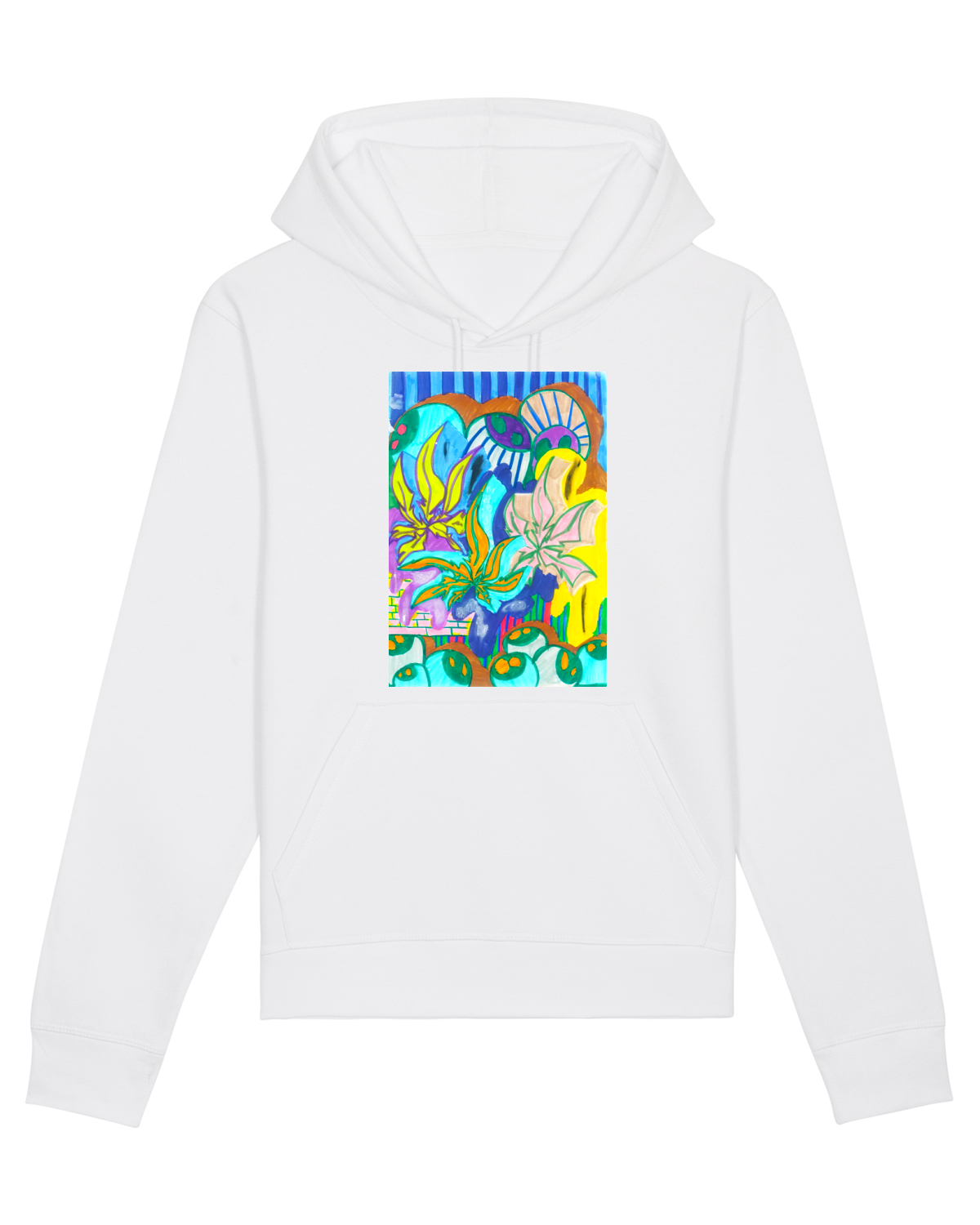 Hanorac Unisex Drummer White