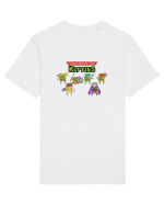 Teenage Meow-Tant Ninja Kitties Tricou mânecă scurtă Unisex Rocker