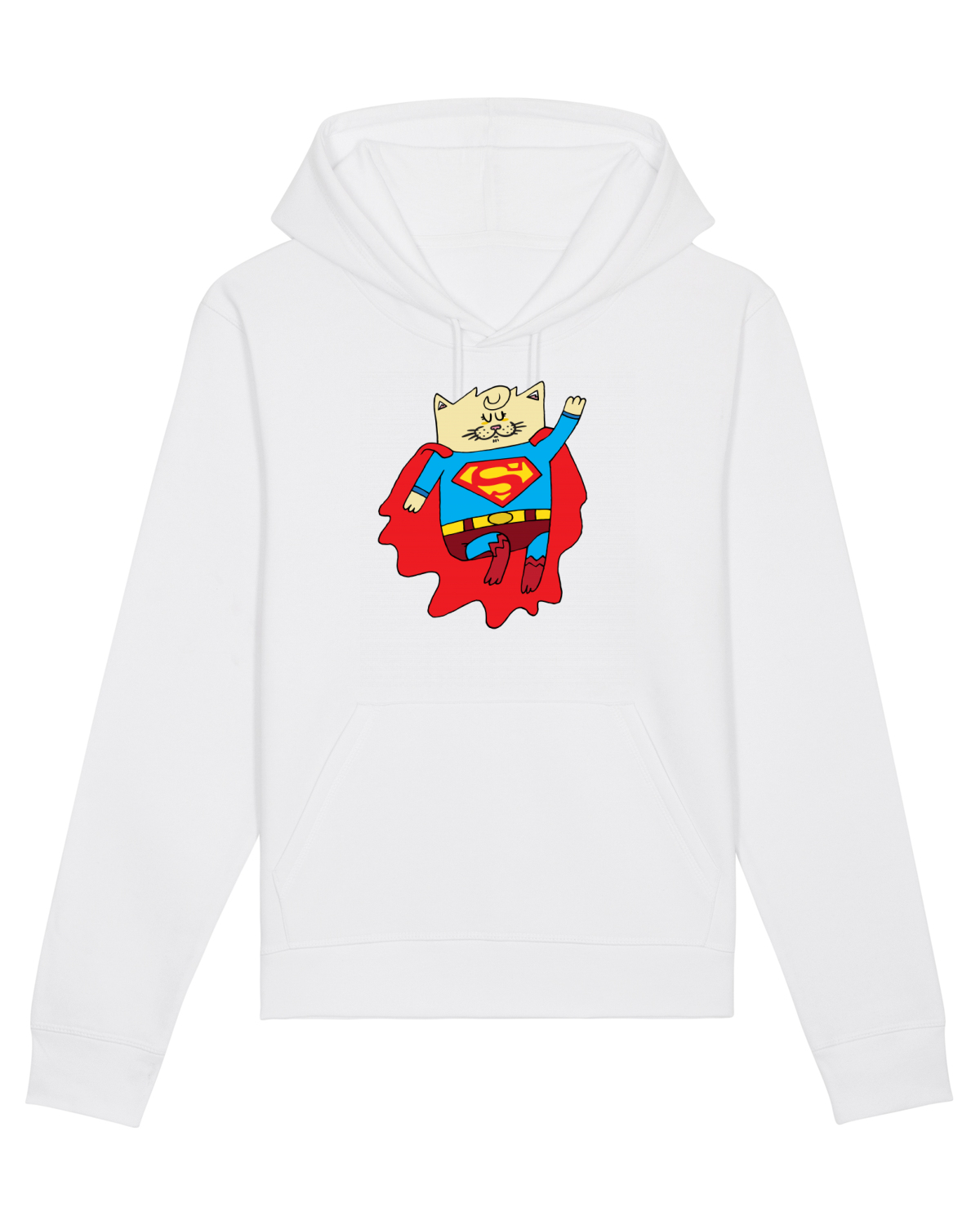 Hanorac Unisex Drummer White