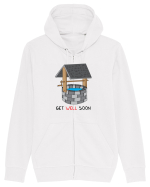Get Well Soon Hanorac cu fermoar Unisex Connector