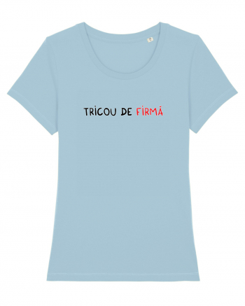 Tricou de FIRMĂ Sky Blue