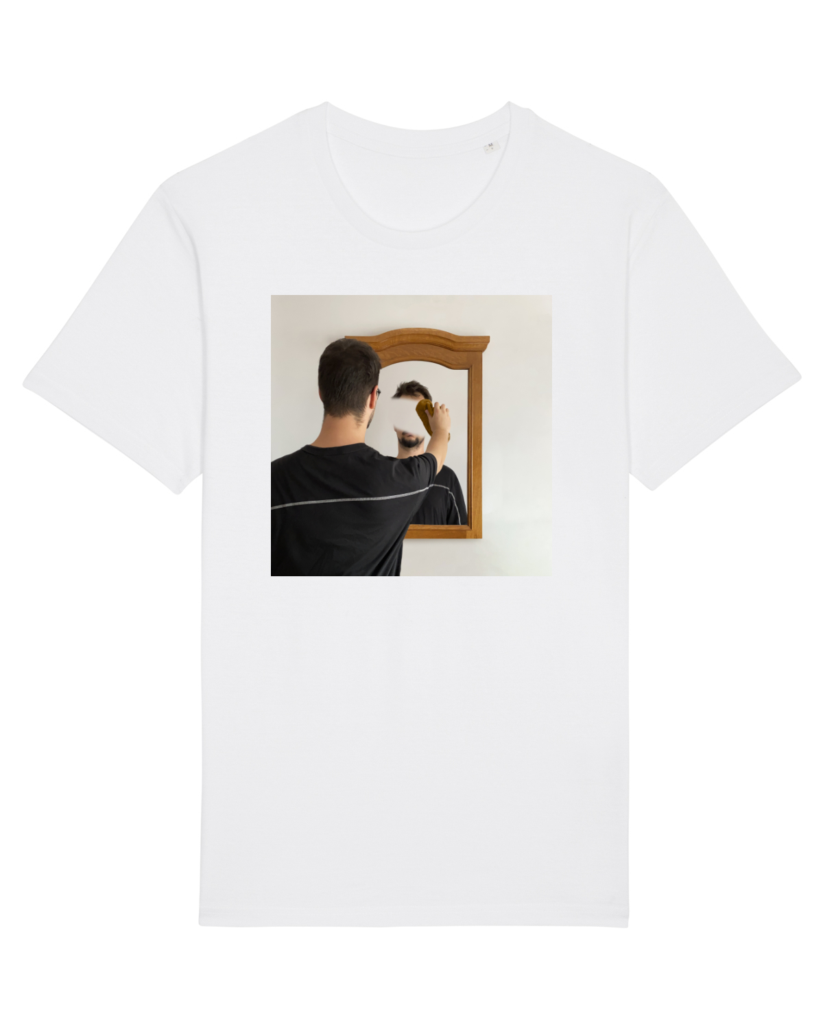Tricou mânecă scurtă Unisex Rocker White