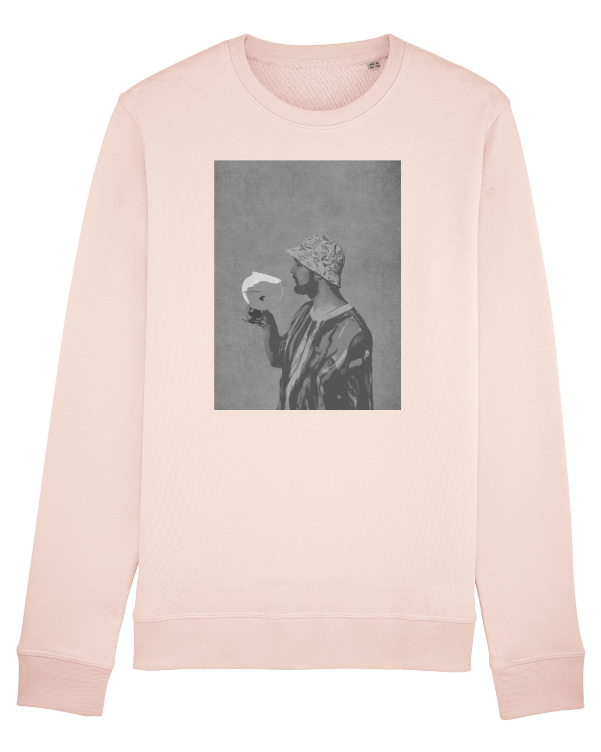 Bluză mânecă lungă Unisex Rise Candy Pink