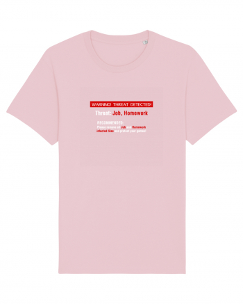 JOB and Homework virus Cotton Pink