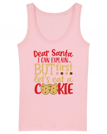 Dear Santa I Can Explain Cotton Pink