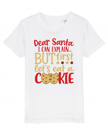 Dear Santa I Can Explain White