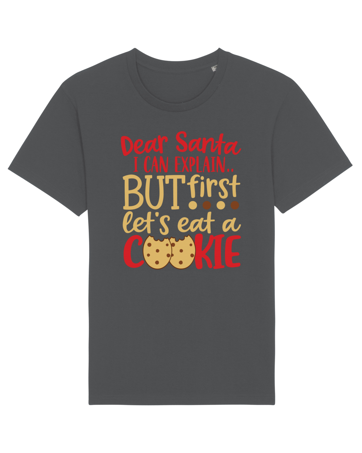 Tricou mânecă scurtă Unisex Rocker Anthracite